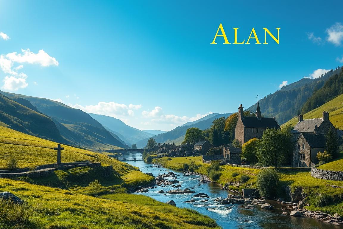 Woher kommt der Name Alan? Bedeutung