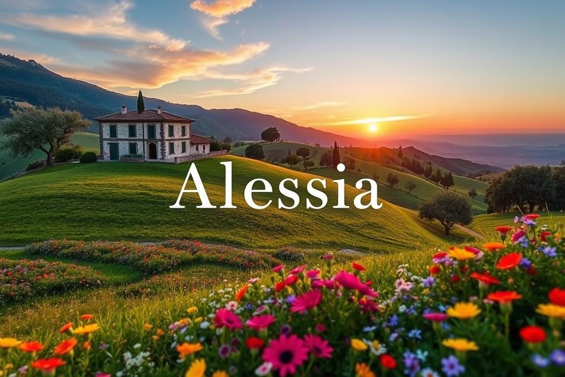 Woher kommt der Name Alessia? Bedeutung