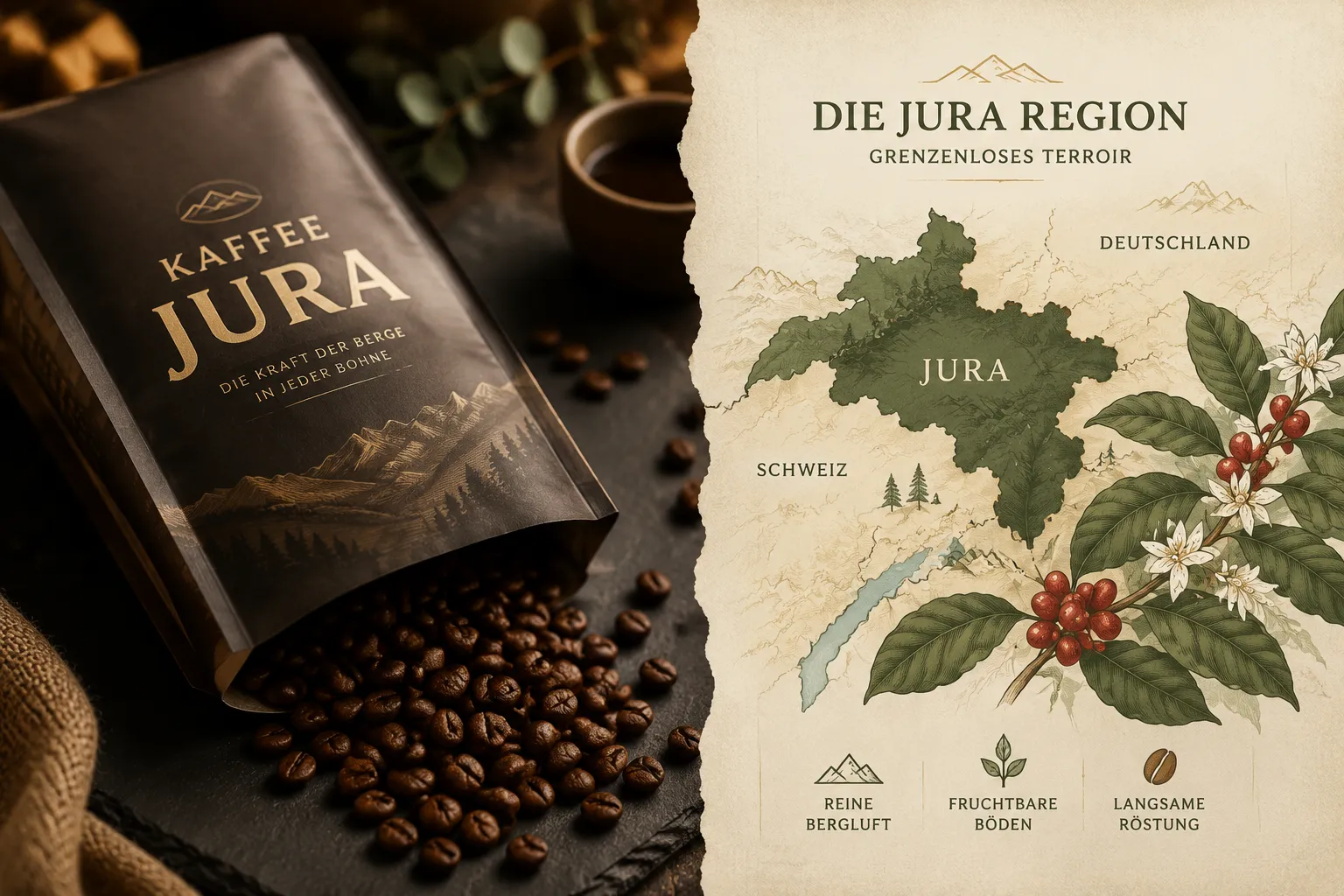 Woher stammt Kaffee Jura?