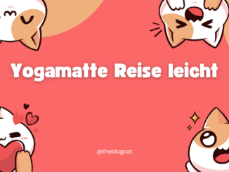 Yogamatte Reise leicht