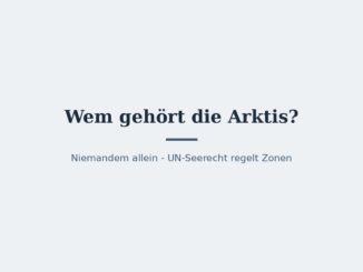 Wem gehört die Arktis? Rechtslage nach dem UN-Seerecht 4