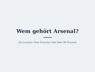 Wem gehört Arsenal? Eigentümer und Konzernstruktur 4