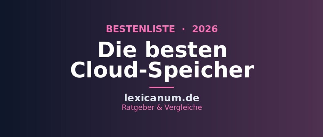 Die besten Cloud-Speicher 2026 im Vergleich Die besten Cloud-Speicher 2026 im Vergleich