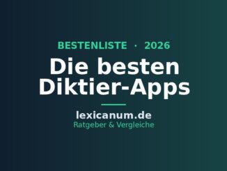 Die besten Diktier-Apps 2026 im Vergleich