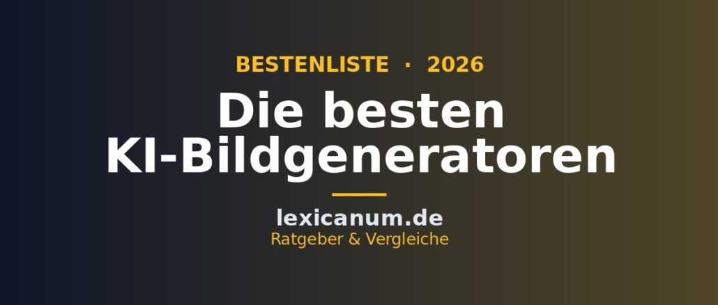 Die besten KI-Bildgeneratoren 2026 im Vergleich Die besten KI-Bildgeneratoren 2026 im Vergleich