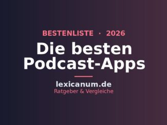 Die besten Podcast-Apps 2026 im Vergleich