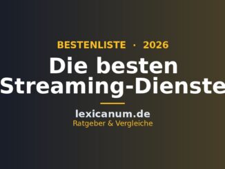 Die besten Streaming-Dienste 2026 im Vergleich