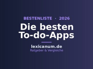 Die besten To-do-Apps 2026 im Vergleich