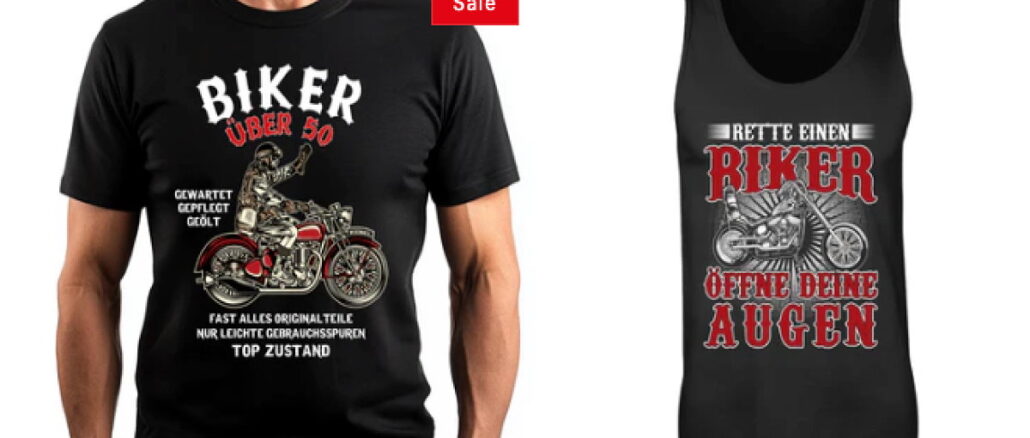 Biker Shirts kaufen auf Rebellenstoff - Top Designs 1