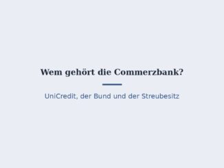 Wem gehört die Commerzbank? Aktionärsstruktur 2026 6