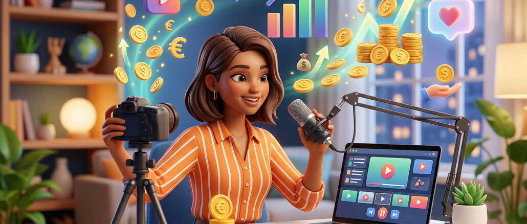 Online Geld verdienen als Content Creator