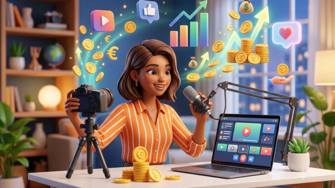 Online Geld verdienen als Content Creator