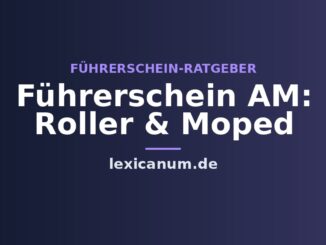 Führerschein AM: Roller & Moped