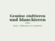 Gemüse einfrieren und blanchieren – Titelbild