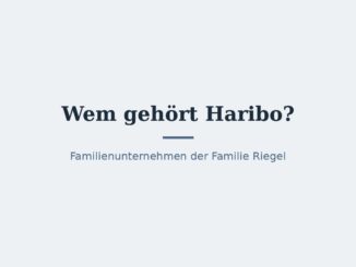 Wem gehört Haribo? Eigentümer und Konzernstruktur 3