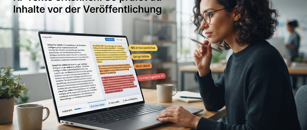 KI-Texte erkennen: So prüfst du Inhalte vor der Veröffentlichung 1