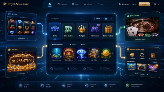 Wie klare Spielauswahl im Royal-Sea casino den Einstieg ins Online-Casino erleichtert 6