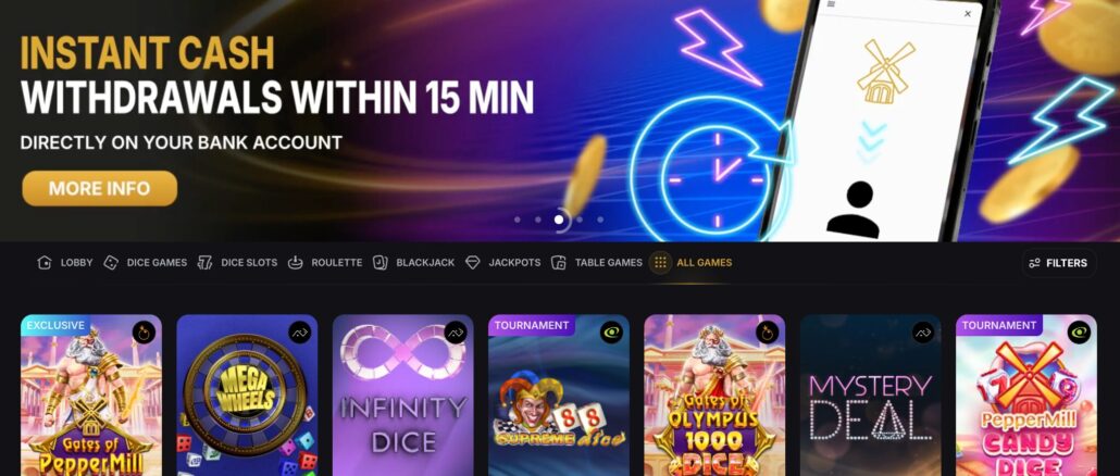 Stark wachsendes reguliertes Casino in Belgien: PepperMill legt rasant zu! 1