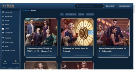 Richroyal Casino Bonus Angebote in Deutschland 1 Richroyal Casino Bonus Angebote in Deutschland 2