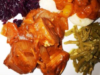 Rezept für ein Jackfruit Gulasch