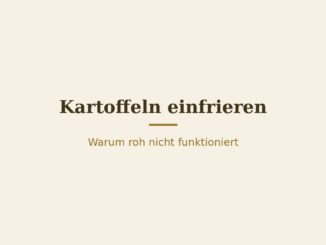 Kartoffeln einfrieren – Titelbild