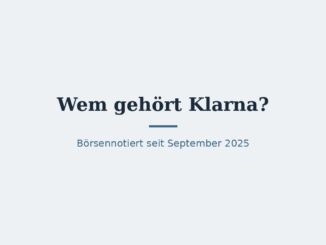 Wem gehört Klarna? Aktionäre nach dem Börsengang 3