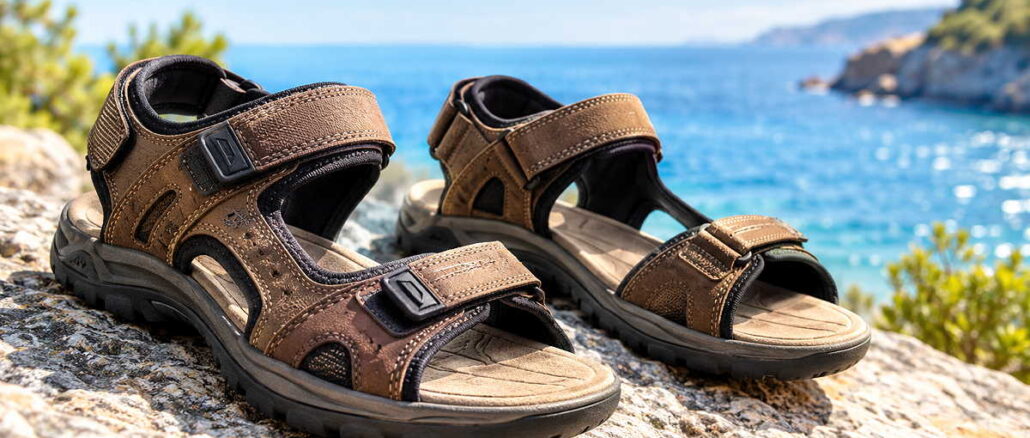 Bequeme Schuhe für aktive Männer im Sommer