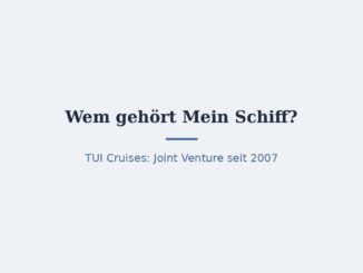 Wem gehört Mein Schiff? Eigentümer TUI Cruises erklärt 6