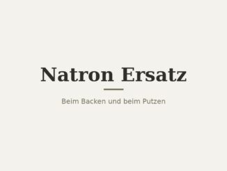 Natron Ersatz – Titelbild