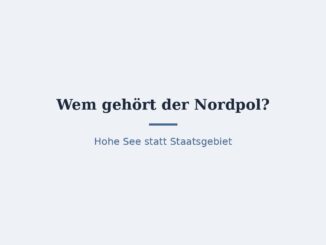 Wem gehört der Nordpol? Rechtslage und Ansprüche 2
