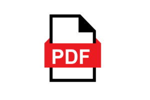 Ein Symbol, das ein weißes Blatt mit der roten Abkürzung 'PDF' darstellt, repräsentiert eine PDF-Datei.