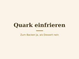 Quark einfrieren – Titelbild