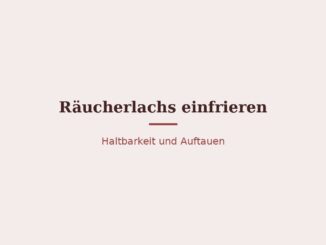 Räucherlachs einfrieren – Titelbild