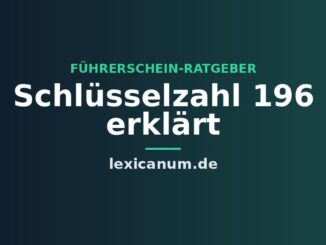 Schlüsselzahl 196 erklärt
