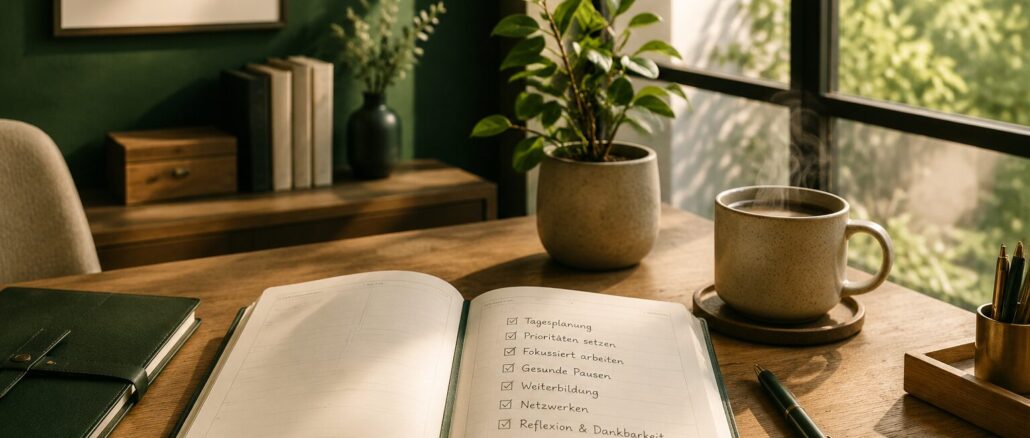 7 bewährte Gewohnheiten für einen produktiveren Alltag