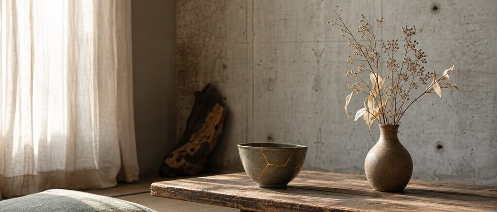 Die Ästhetik des unvollkommenen Heims: Wabi-Sabi für Mietwohnungen