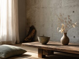 Die Ästhetik des unvollkommenen Heims: Wabi-Sabi für Mietwohnungen