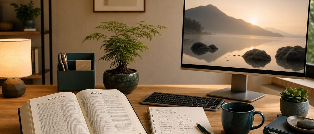 Schreibtisch-Feng-Shui für freiberufliche Übersetzer: Der vollständige Ratgeber 2026