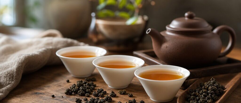 Teeverkostung zu Hause: Ein Leitfaden für seltene Oolong-Sorten
