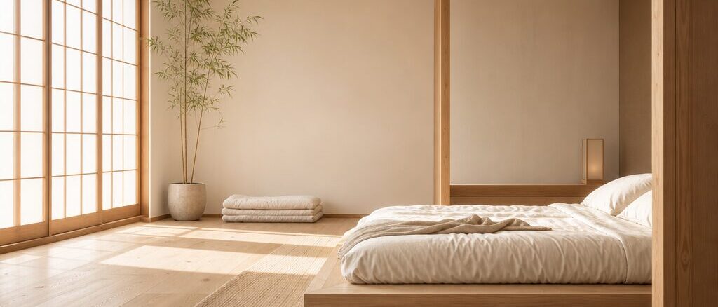 Japanischer Minimalismus im WG-Zimmer: Platzsparend einrichten