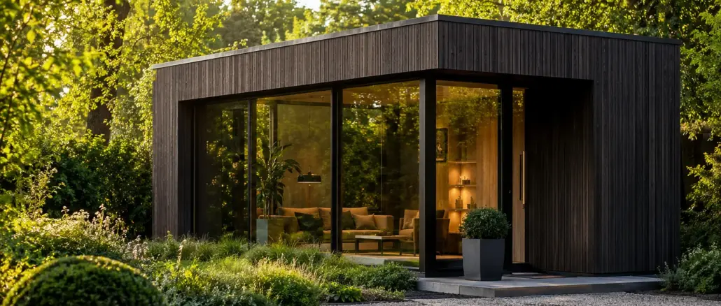 Was zeichnet ein modernes Gartenhaus aus? Merkmale, Kosten und Planung 1