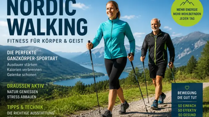Nordic Walking: Der vollständige Ratgeber für Einsteiger und Fortgeschrittene