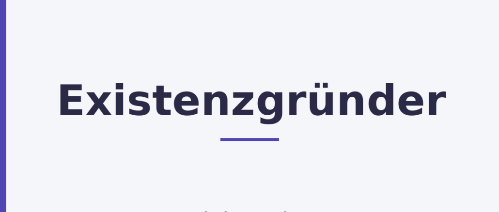 Existenzgründer