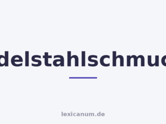 Edelstahlschmuck