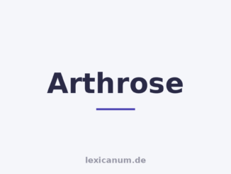 Arthrose