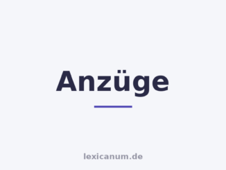 Anzüge