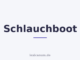 Schlauchboot