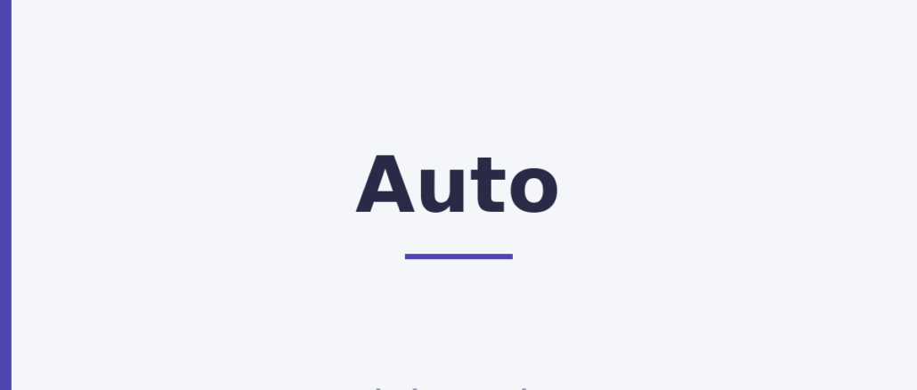 Auto Auto