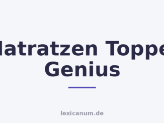 Matratzen Topper Genius