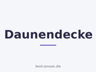 Daunendecke